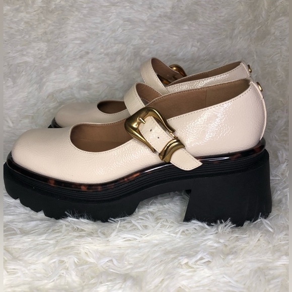 Circus by Sam Edelman Shoes - Circus by Sam Edelman Cream Platform Mary Jane Shoes NWOT 9.5